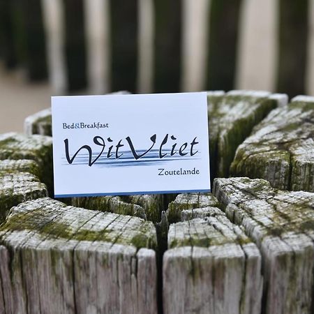 B&B Witvliet, Kamers En Studio Met Heerlijk Ontbijt ! 주테란데 외부 사진